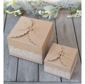 Svatební krabička - s krajkou K1111K-04
