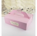 Růžová svatební krabička K105