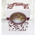 Svatební krabička na cupcake - KC1009