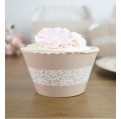 Svatební košíčky na cupcakes - CC2045