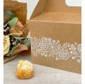 Svatební krabička na výslužku střední z recyklovaného papíru - K56-2168-10